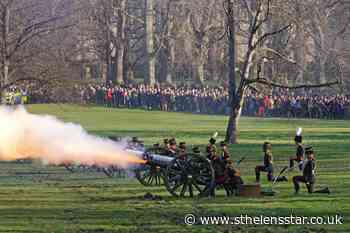 Gun salutes mark Queen's historic Platinum Jubilee - St Helens Star
