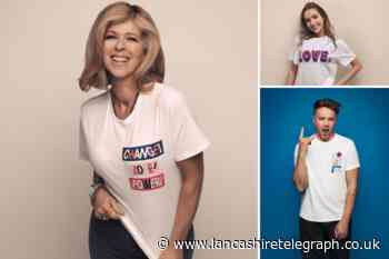 Kate Garraway among celebrities supporting Comic Relief with TK Maxx T-shirts