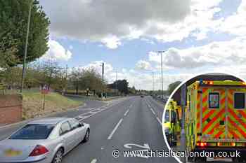 Bexley: Motorcyclist rushed to hospital after A2 crash
