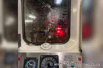 Train driver injured going through Bolton by brick thrown