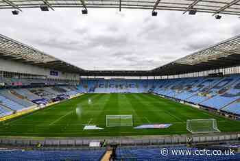 NEWS: Reminder regarding persistent standing at the Coventry Building Society Arena - Coventry City