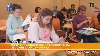 SUNY and CUNY staff union reps ask for more funding