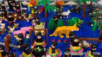 Vadnais Heights man's latest LEGO project: A Hmong story cloth