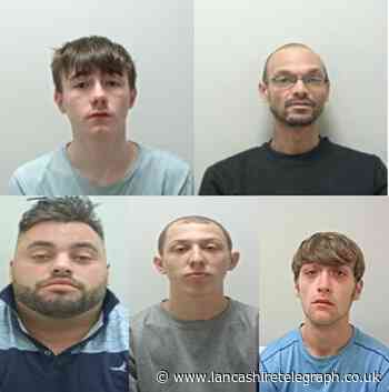 Five wanted in connection with human trafficking, assault and recall to prison