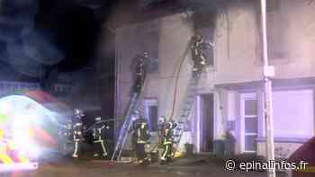 Maison en feu à Rupt sur Moselle - Epinal infos - Epinal Infos