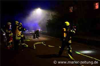 Brand in Hochhaus am Alten Sportplatz Marl - Marler Zeitung