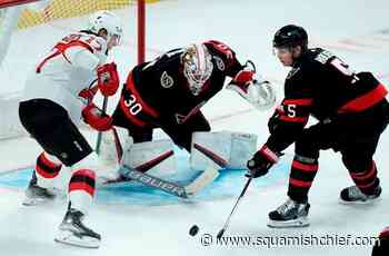Murray puts in solid performance as Senators beat Devils 4-1 - Squamish Chief