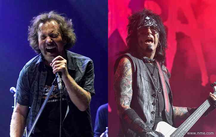 Eddie Vedder makes jab at Mötley Crüe during New Jersey concert