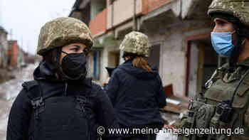 Ukraine-Konflikt: Baerbock erschüttert an der Front – Russische Aggression hätte „massive Folgen“