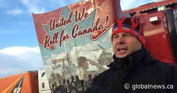 RCMP charge ‘lead participant’ of truck convoy in Sylvan Lake with assault, mischief