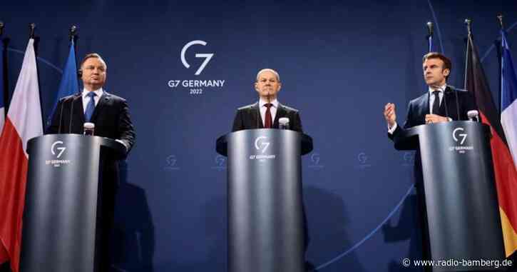 Scholz, Macron und Duda: Krieg in Europa verhindern