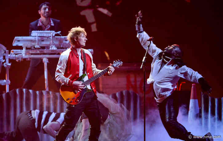 Ed Sheeran and Bring Me The Horizon team up to open the BRIT Awards 2022