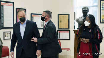 Bomb threat forces second gentleman Doug Emhoff to be rushed out of school event