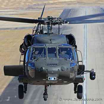 Autonomous Black Hawk Tests Will Pave the Way For Future Unmanned Missions