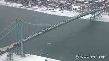 Canadian protesters block busiest international crossing in North America
