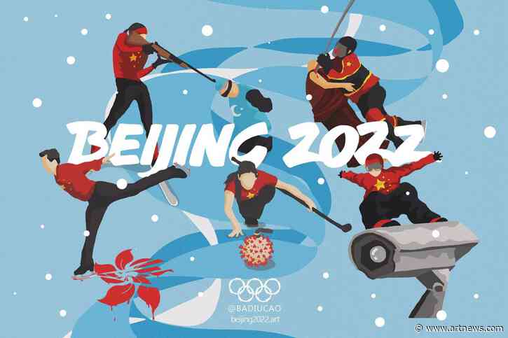 George Washington University President Censors Artist’s Posters Protesting Beijing Winter Olympics