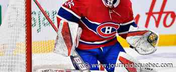 Samuel Montembeault reçoit la Coupe Molson