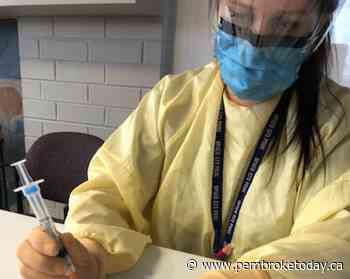 Over 91% of residents in Renfrew County and District 12 and older have one dose of COVID-19 vaccine - PembrokeToday.ca