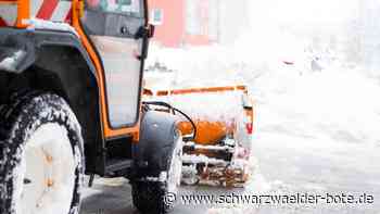 Winterdienst in Oberndorf-Boll - Welche Straßen werden zuerst geräumt? - Schwarzwälder Bote