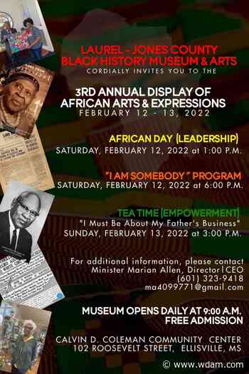 3rd annual 'Display of African Arts & Expressions' happening this weekend - WDAM