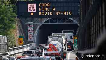 Autostrade in Liguria: ancora code in A26: 4 chilometri tra Ovada e Masone verso Genova - Telenord.it