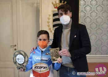 IOWEBBO - SORA - IL CAMPIONE DI MOTOCROSS RICEVUTO DAL SINDACO - ioWebbo