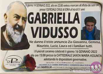 IOWEBBO - SORA - SI È SPENTO IL CUORE BIANCONERO DI GABRIELLA - ioWebbo