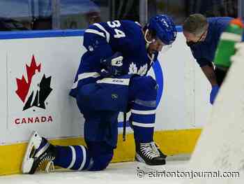 Leafs star Matthews much better after head injury scare - Edmonton Journal