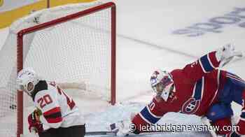 Devils snap seven-game losing skid with thumping win over Canadiens - Lethbridge News Now