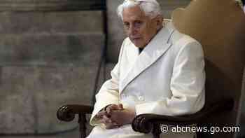 Retired pope asks pardon for abuse, but admits no wrongdoing