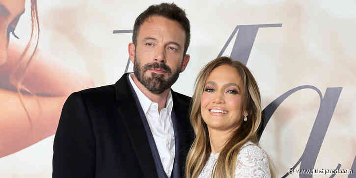 Jennifer Lopez & Ben Affleck Share Red Carpet Kisses at 'Marry Me' Premiere