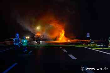 Vollsperrung auf A 1 am Mittwoch