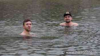 Sergej Lavrentev und Valeri Krop berichten über Eisbaden: Bis zu einer halben Stunde im eiskalten Wasser - Nordwest-Zeitung