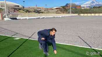 Catania, via alla posa del prato artificiale nel campo di Nesima - Giornale di Sicilia