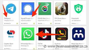 Businessinsider.co.za | South Africans are downloading Telegram like crazy – and Signal isn’t far behind
