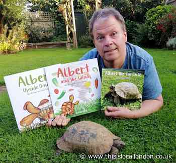 Albert the Tortoise becomes celebrity book favourite
