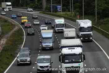 Elderly driver causes closure of the M6
