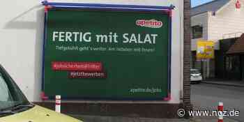 "Fertig mit Salat": Apetito wirbt mit Großplakat in Dissen um Homann-Fachkräfte - noz.de - Neue Osnabrücker Zeitung