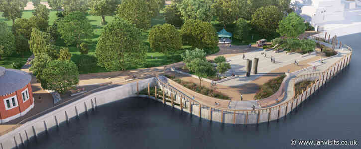 Wapping park extension to sit on top of a sewer