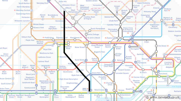 Unbuilt London: The Edgware Road and Victoria railway