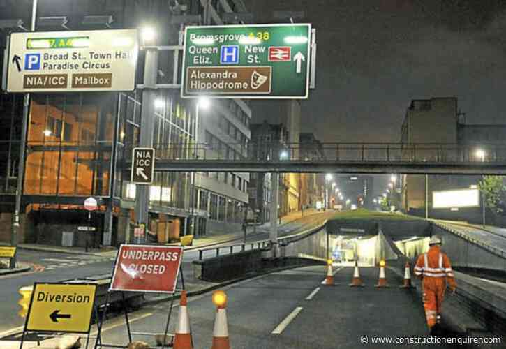 Bidding to start for rejigged £2.7bn Birmingham highways job