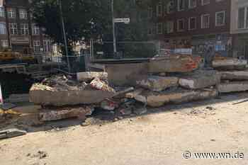 Bremer Platz: Fernwärmearbeiten dauern bis Ende Mai