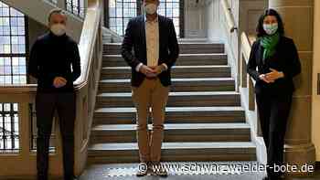 Karrais bei Eisenlohr - FDP-Landtagsabgeordneter tauscht sich mit Schrambergs Oberbürgermeisterin aus - Schwarzwälder Bote