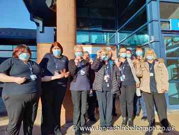 Hospital workers give 'two fingers' to agency who gave them a KitKat for Covid wards work