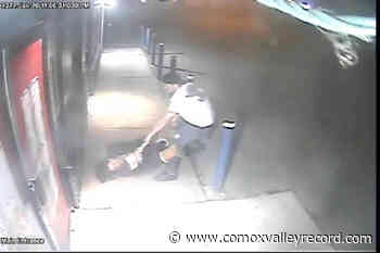 VIDEO: Island police release footage of woman fending off apparent robbery - Comox Valley Record