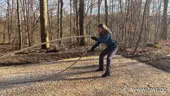Trimm dich Pfad in Ulm zu Ehren von Ruder-Olympiasieger Reinelt - SWR