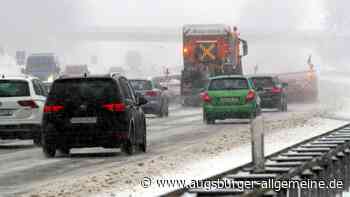 Mehrere Autounfälle auf der A7 wegen Eis und Schnee - Augsburger Allgemeine