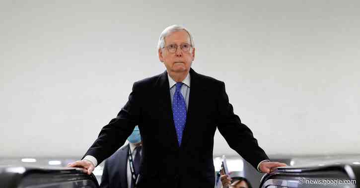 Senate's McConnell pushes back against Republican Party censure of Trump critics - Reuters