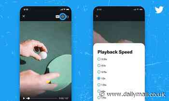 Twitter is testing a feature that will give users the ability to change the playback speed of videos
