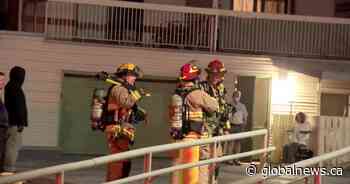 Apartment fire in southwest Calgary sends one to hospital early Wednesday